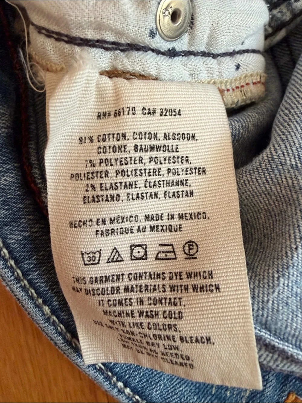pilcro & the letterpress denim shorts